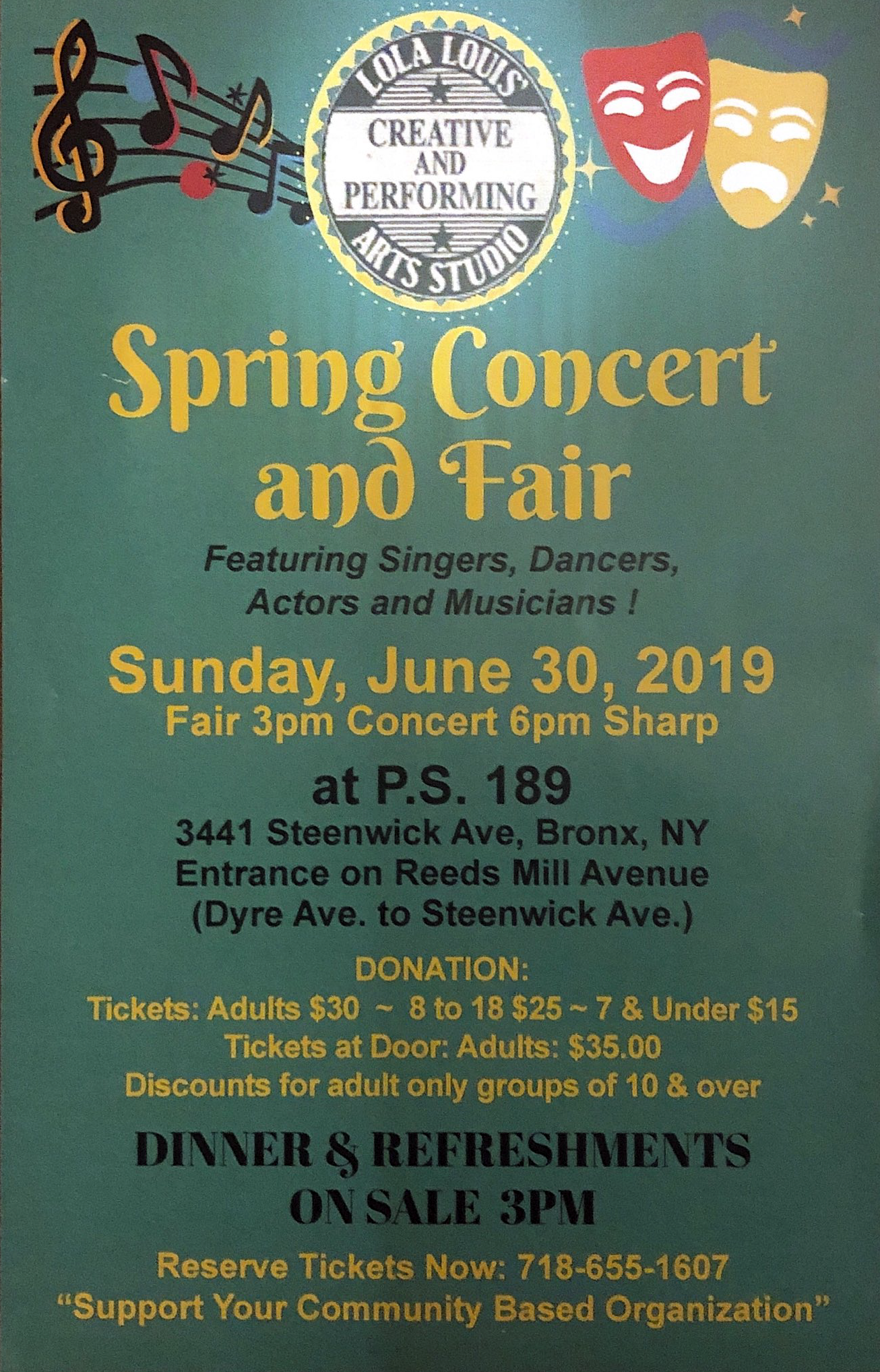 2019 Annual Concert Tickets - Lola.2019 Annual Concert Tickets